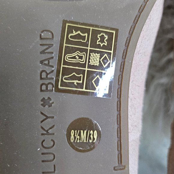 Lucky Brand Women's Pink Suede Loafers Size 8.5 - Picture 5 of 7